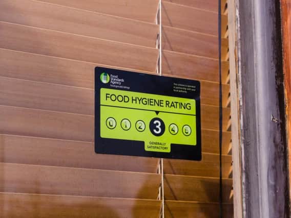 These are the takeaways in Brighton with zero or 1 star food hygiene ratings.