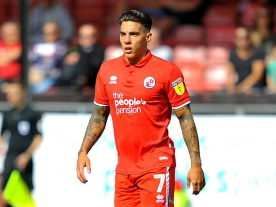 Crawley Town's Reece Grego-Cox. Picture by Steve Robards