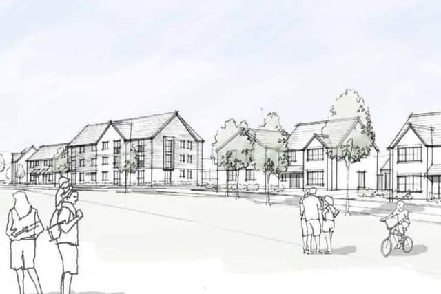 Development at former Newlands School site in Seaford