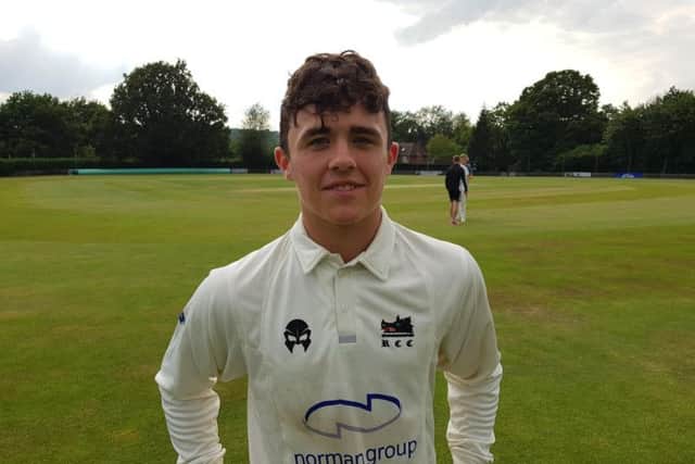 Mark Roffey Roffey's 14-year-old match-winner 'has a bright future ahead of him'