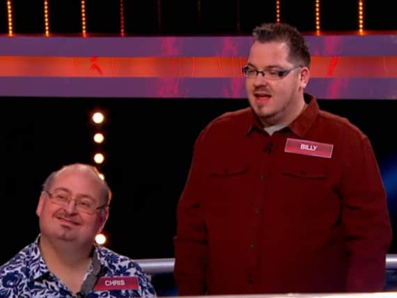 Billy and Chris Blanchard-Cooper appeared on the 100k Drop. Picture: Channel 4