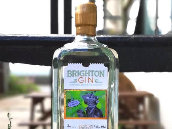 Brighton Gin's one-off design to celebrate Pride