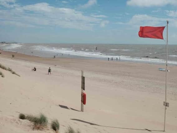 The tragic incident took place at Camber Sands near Rye