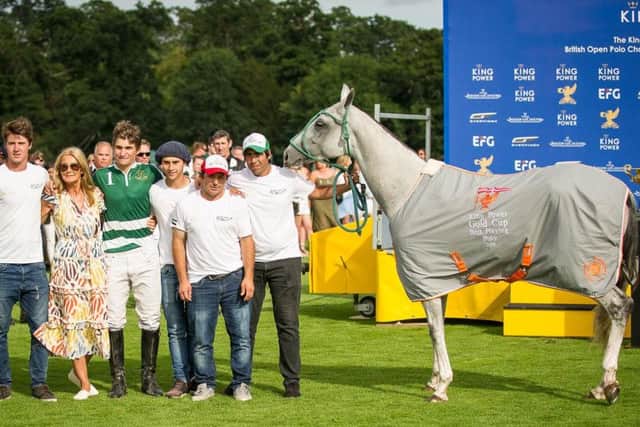 Rebalde, owned and played by Camilo Castagnola, was awarded best playing pony / Picture by Mark Beaumont
