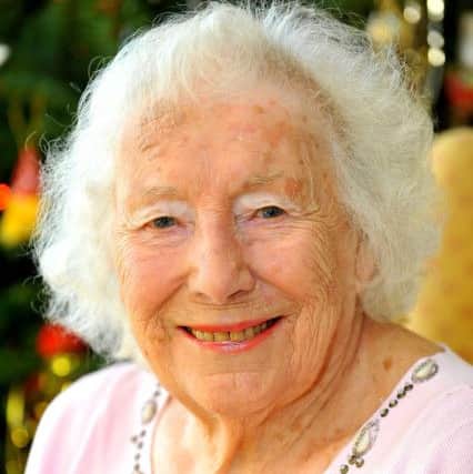 Dame Vera Lynn at her home in Ditchling aged 97. Photo by Steve Robards