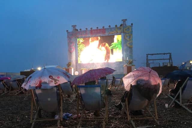 The Love Island Experience on Brighton beach, pictured on Friday, July 19
