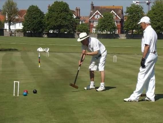 The croquet World Championship is coming to Sussex. Photo courtesy of Juliet Mead