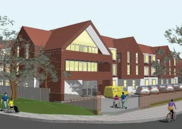 Artist's impression of what the new care home might look like
