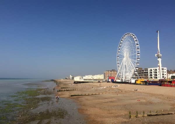 The Worthing Observation Wheel on Worthing seafront