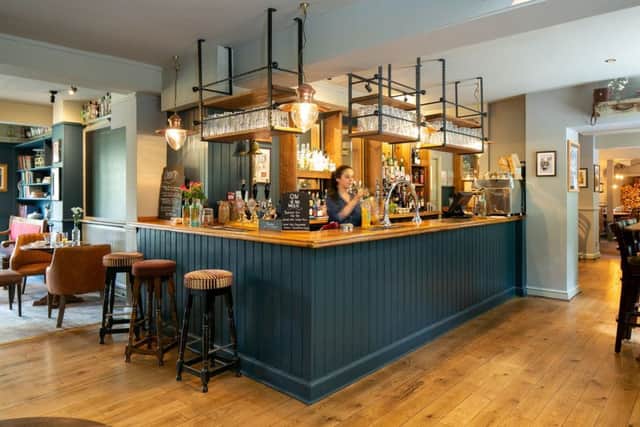 Newly-refurbished interiror of The Cowdray Arms SUS-190725-121627001