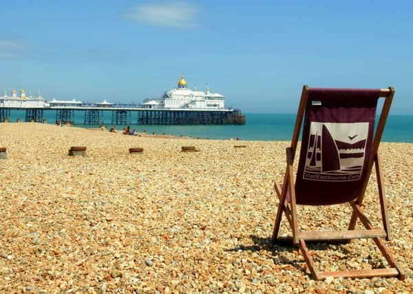Deckchair and pier in the sunshine, taken by Rob Torre. "A classic shot on a lovely day," he said. SUS-190725-144353001