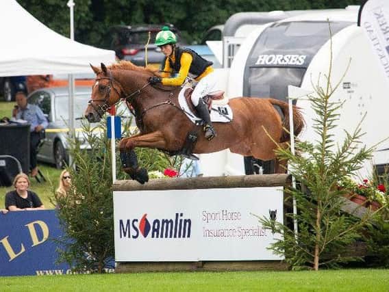 Nicky Hill, winner of today's MS Amlin Eventers' Challenge (c) Emily Gailey