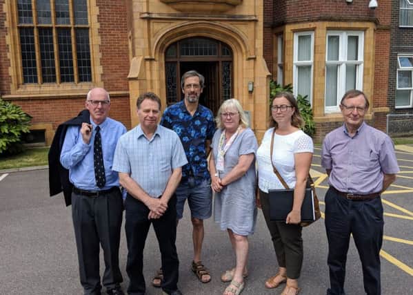 Objectors to plans for 130 homes at Friars Oak Fields in Hassocks, pictured before a planning application was approved by Mid Sussex District Council
