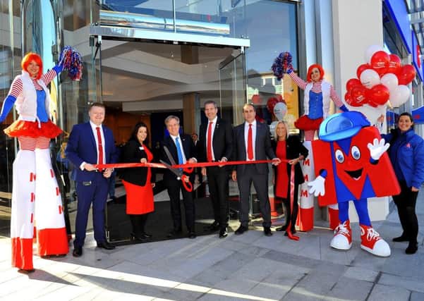 Metro Bank's offical opening in November 2018