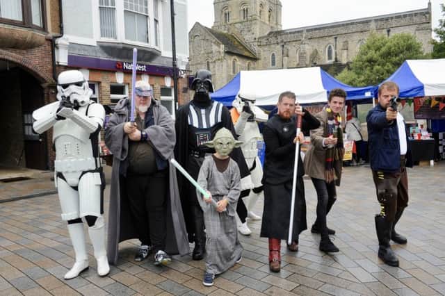 Lookalikes were dotted around Shoreham for the Star Trail