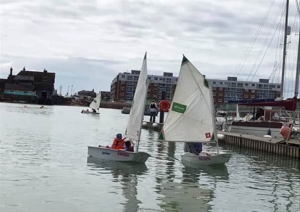 Dinghy sailing for all ages is on offer at Sussex Yacht Club for its annual open day