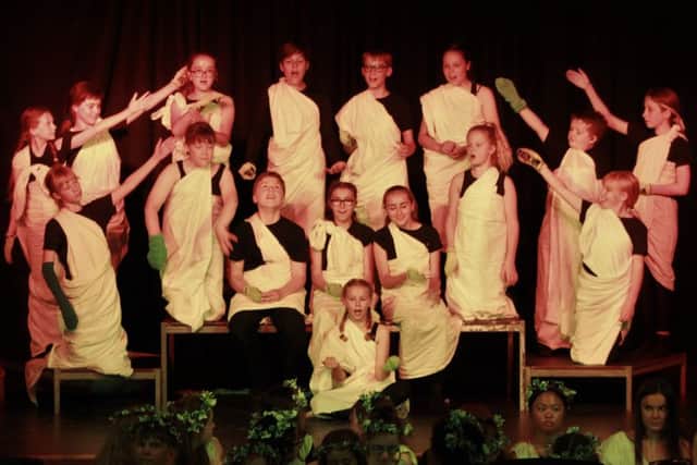 The drama group for years nine and ten performed a humorous and poignant play, entitled What Are They Like?