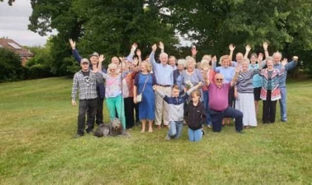 Campaigners celebrate after the appeal was dismissed SUS-190730-110537001