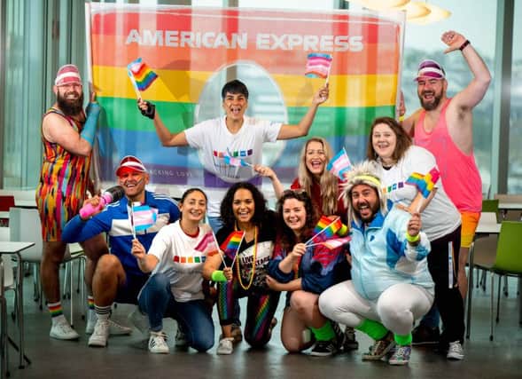 American Express colleagues are preparing to celebrate love dressed as LGBTQ+ icons from the 80s