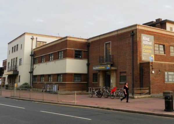 King Alfred Leisure Centre. The Club night was planned for the ballroom