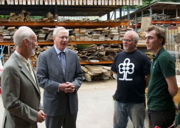 The Duke of Gloucester visits the Aldingbourne Country Centre