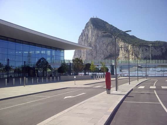 Gibraltar Airport where the couple were arrested SUS-190731-130712001