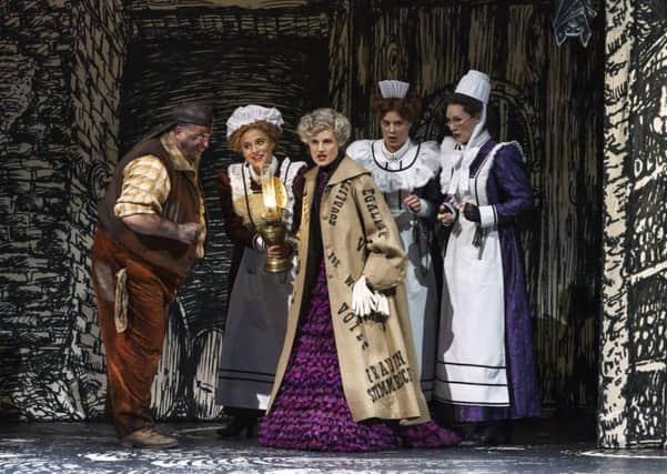 Caroline Wettergreen (centre) as Queen of the Night. Picture: Glyndebourne Productions Ltd (Bill Cooper)