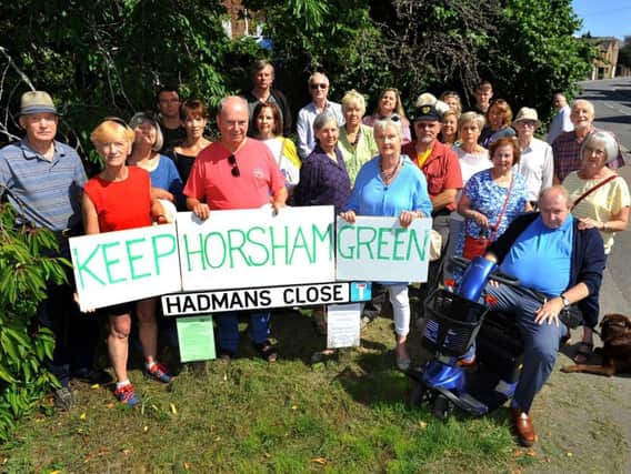 Residents are concerned about plans to develop 'a vital green space' near their homes