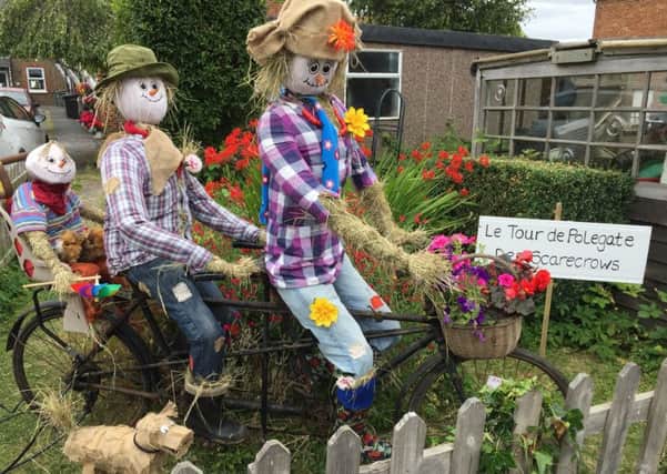 Polegate Scarecrow Festival. Overall Best Scarecrow prize went to Debbie Gearing in New Road. SUS-190108-094126001