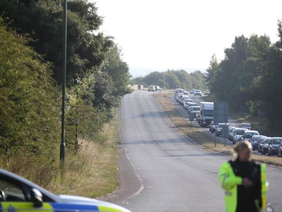 Emergency services respond to the tragic collision