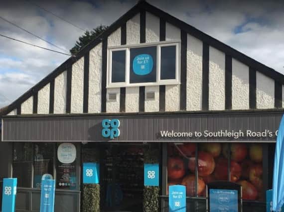The Co-Op in Southleigh Road, Emsworth. Photo: Google Street View