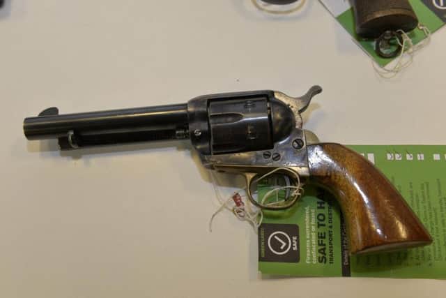 One of the firearms which have been handed in across Sussex
