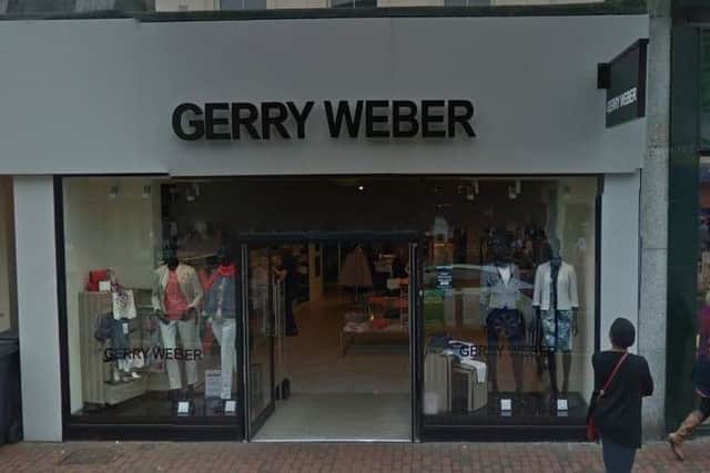 Gerry Weber in Eastbourne, photo courtesy of Google Streetview