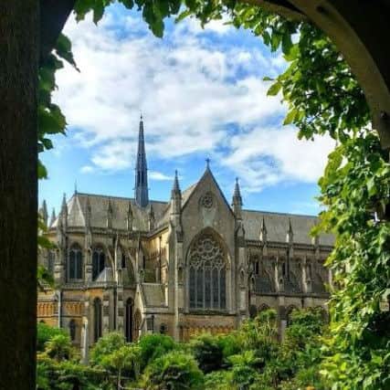 The full winning view of Arundel Cathedral, taken by Sharon Witham