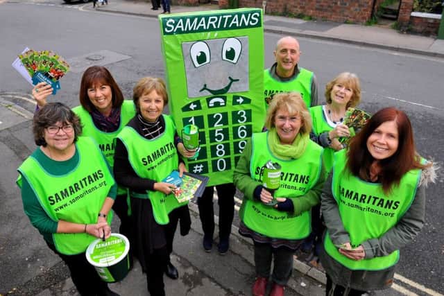 Awareness of the work done by Horsham and Crawley Samaritans. Pic Steve Robards SR1831156