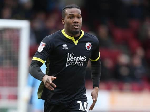 Former Crawley Town forward Dominic Poleon. Picture courtesy of Getty Images