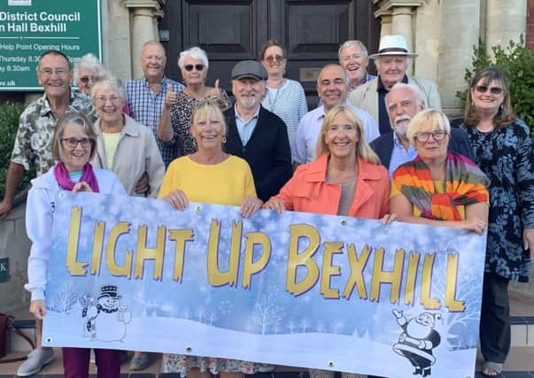 Light Up Bexhill members and supporters. Picture: Sam Coleman