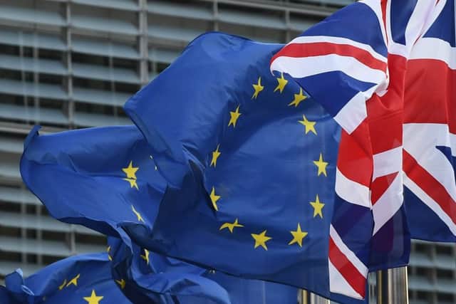 The UK is set to leave the EU on October 31 (EMMANUEL DUNAND/AFP/Getty Images) NNL-190823-153601001