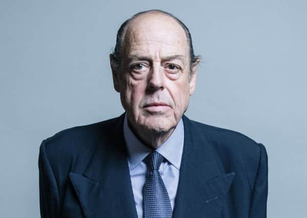 Mid Sussex MP Sir Nicholas Soames
