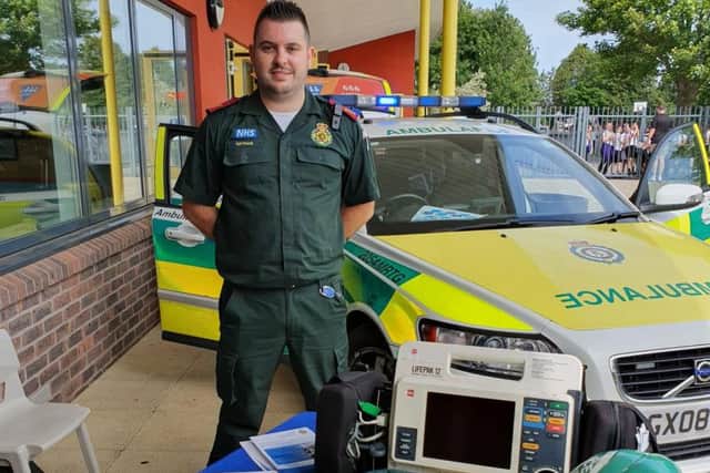 Nathan has started a fundraiser to help him buy his own defibrillator to take with him in emergencies