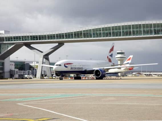 British Airways has cancelled nearly 100 per cent of its flights. Picture: Gatwick Airport