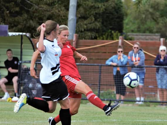 Gemma Worsfold hit a hat-trick against Herne Bay