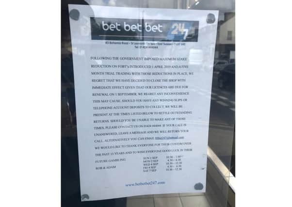 Bet Bet Bet 24/7 has closed. Picture: Daniel Burton