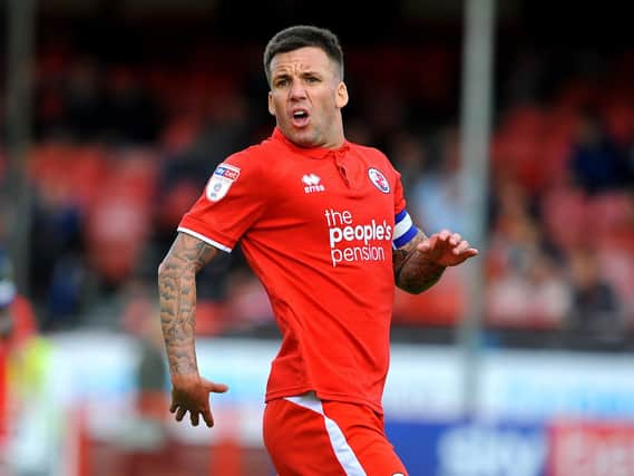 Crawley Town's Jimmy Smith. Picture by Steve Robards