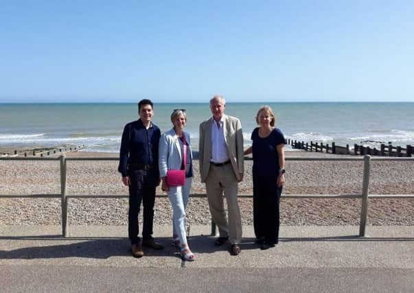 Huw Merriman MP, Lilian Greenwood MP, Daniel Zeichner MP and Ruth Cadbury MP visited Bexhill in July SUS-190628-134307001