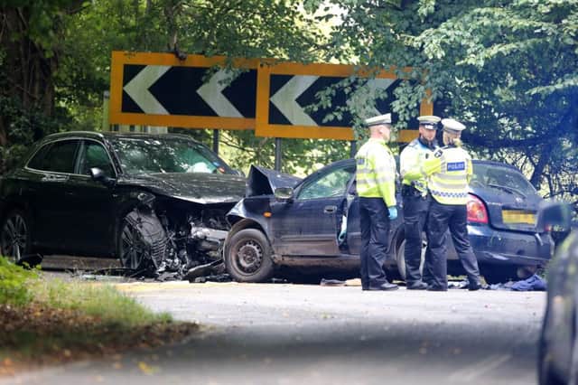 Police say that a man died in a road crash in Horsham yesterday SUS-190913-105136001