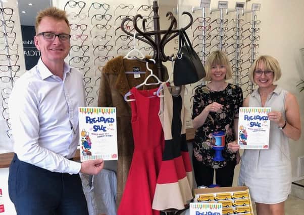 All the Chichester opticians have come on board to support the cause