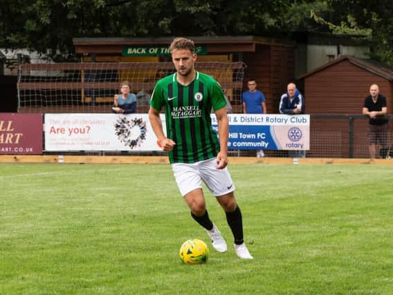Tom Cadman scored for Burgess Hill. Picture by Chris Neal