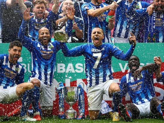 Last season's FA Vase winners Chertsey Town. Picture courtesy of Getty Images