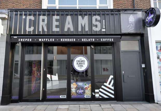 Creams shop in Terminus Road, Eastbourne (Photo by Jon Rigby) SUS-190909-160139008